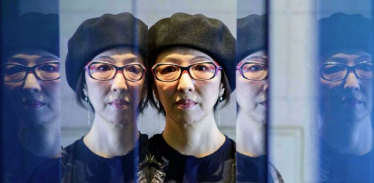 La cineasta surcoreana Yang Yonghi, el 29 de noviembre de 2021 Anthony WALLACE AFP