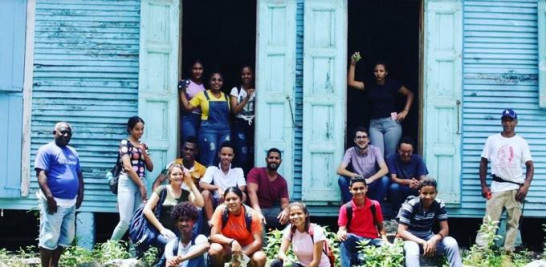 Los internos de la cárcel Juana Núñez y estudiantes y profesores del Liceo Científico del municipio colaboraron en la restauración de la casa.  Museo Maguá