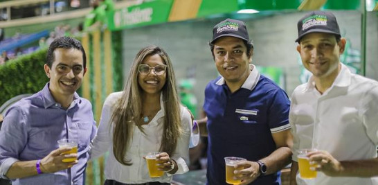 Rubén Rivas, Ana María Martínez, Ramón López y Robert Espinal.