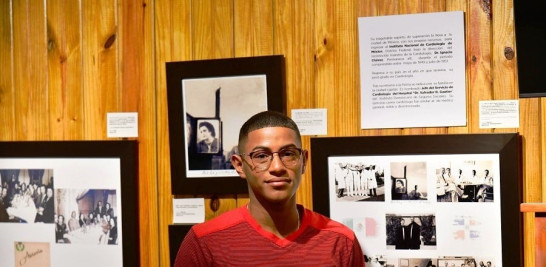 22 años. El joven Jean Carlos Gabino es el coordinador y guía del museo.  Raúl Asencio / LD