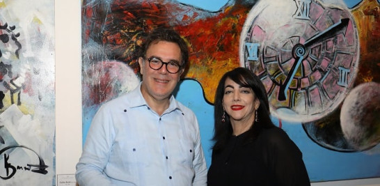 Jottin Cury y Elizabeth Hazim.