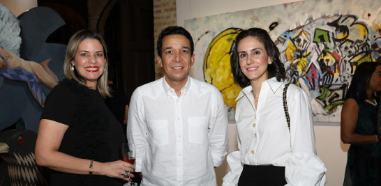 Mary Vásquez, Lisandro José Macarrulla y Paula García.