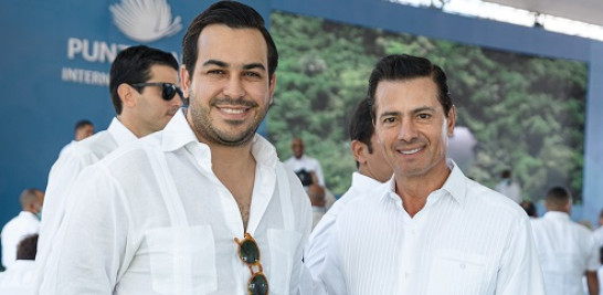 Freddy Domínguez y Enrique Peña Nieto.