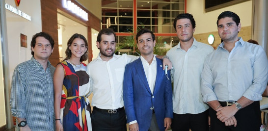 José Manuel Varela, Paulina Varela, Javier del Llano, Práxedes Castillo, Rodolfo Dietsch y José Ramón Báez.