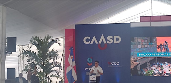 Felipe Suberví, director de la Corporación del Acueducto y Alcantarillado de Santo Domingo (Caasd). LD.