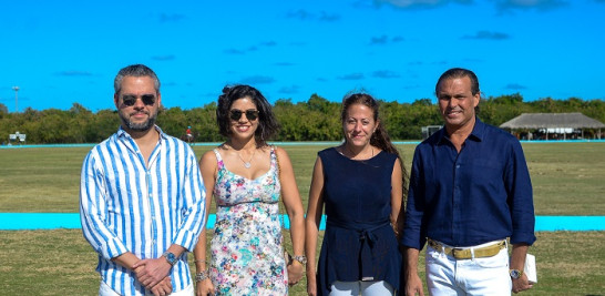 Yaqui Núñez-Del Risco, Babette De Moya, Alba Rodríguez y Juan Tomás Díaz.