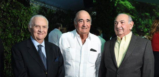 Danilo Caro, Juan José Arteaga y Guillermo Cochón.