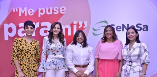 Carmelsy Confesor, Celeste Pérez, Danielis Fermín, Ivelisse Villegas y Claudine Nova.