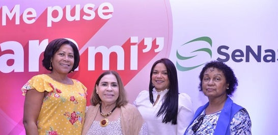 María Esperanza Pérez, Mirna Pimentel, Sarah Hernández y Margarita Brito