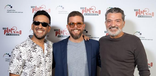 Andrés Farías, Pablo Lozano y Félix Germán.