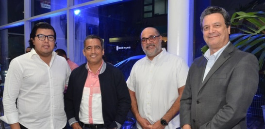 Nelson Polanco, Charlie Hernández, Francisco Quezada y Ramón Sosa.