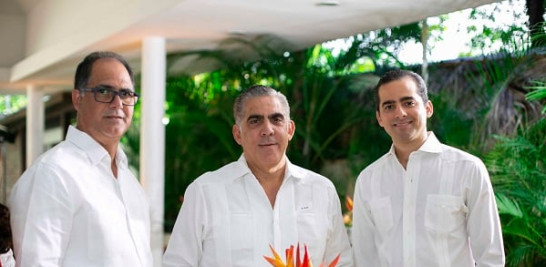 Francisco Castellanos, Francisco Pérez y David Bermúdez