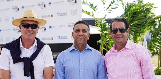 Marcelo Ballester, Fernando Richiez y Nelson García.