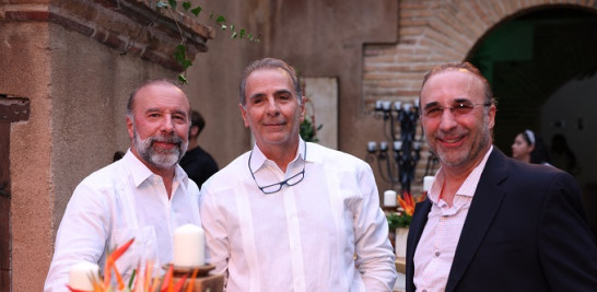 Fabio Herrera, Javier Armenteros y César Herrera.
