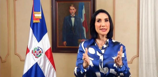 Raquel Arbaje, primera dama de la República.