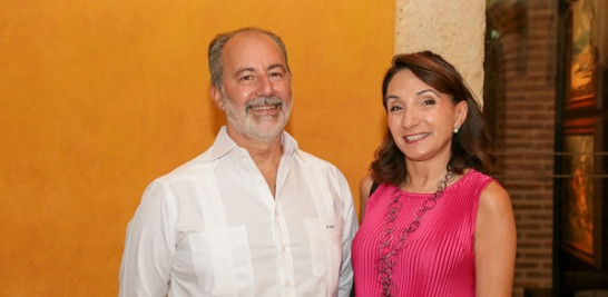 Stefano Queirolo Palmas y Ornella Cuppone.