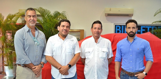 Luis Valentín, Huáscar Ureña, Samuel Marra y Tommy Terrero.