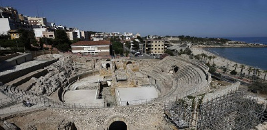 Vista del Antiteatro de la antigua Tarraco romana. EFE/Jesús Diges