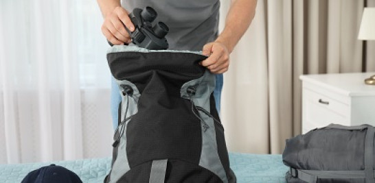 Una mochila es fácil de llenar y llevar. Foto: End of Tenancy/EFE