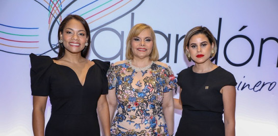 Judith Rubiera, Rommy Grullón y Rocío Montás.