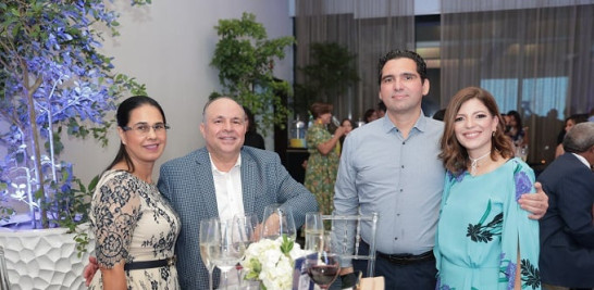 Yomaris Cepeda, Ramón Espinal, Rafael Mirabal y Lizbel Arredondo.