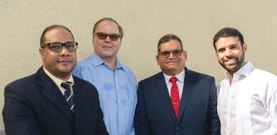 José Antonio Reyes, Orlando Yanez, Job Natanael Franco y César Sánchez.