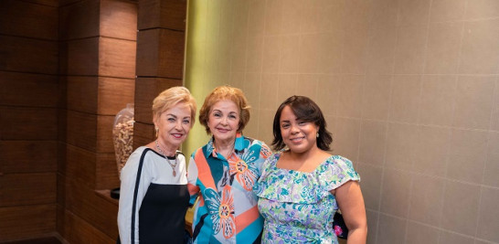 Susan Meyer, Rosa Francia Rojas y Merién Báez