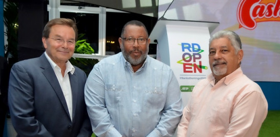 Jorge Pedersen, Ricardo Rosario y Manuel Ortiz.