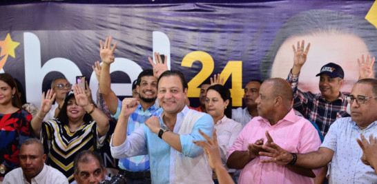 Abel Martínez, alcalde de Santiago de los Caballeros y aspirante presidencial del Partido de la Liberación Dominicana.