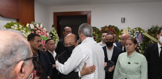 Luis Abinader coincidió con el expresidente Danilo Medina.