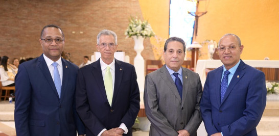 Edwin Reyes, Pablo Perez, Pablo Espaillat y Angel M. Castillo..