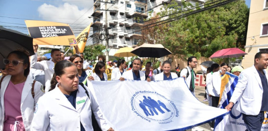 Protesta del gremio médico, Jorge Luis Martinez