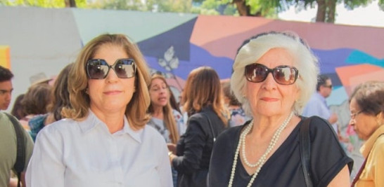 Odette Abreu y Hania Silvia de Sousa.