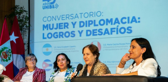 Participaron embajadoras acreditadas en República Dominicana.