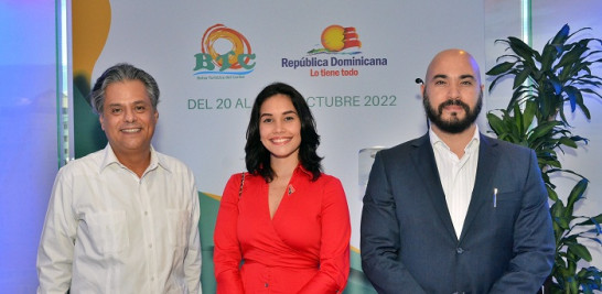 Ramón Grullón, Laura Tejada y Carlos Jiménez.