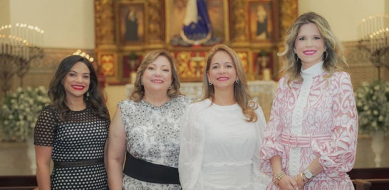 Shantall Ramírez, Dafne Contin, Karen Liranzo y Adriana Calcagno.