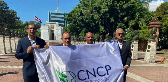 Miembros del CNCP. Foto: Listín DIario.