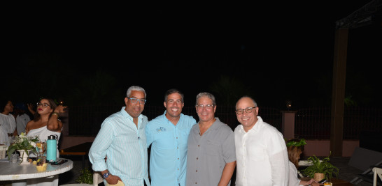Manel Santana, Richard Henry Christian Sen y Silvano Suazo