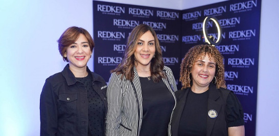 Scarlet Calderón, Dahiana Jiménez y Arelis Díaz.