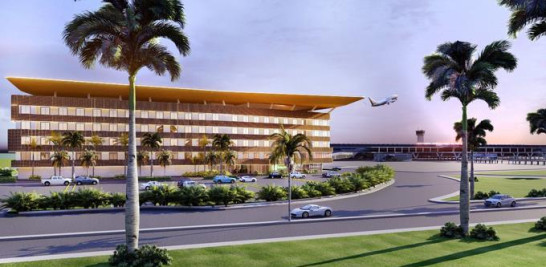 Hotel en las instalaciones del aeropuerto de Las Américas..