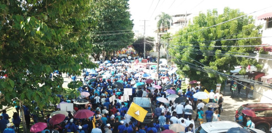 Marcha del Colegio Medico Dominicano (CMD).