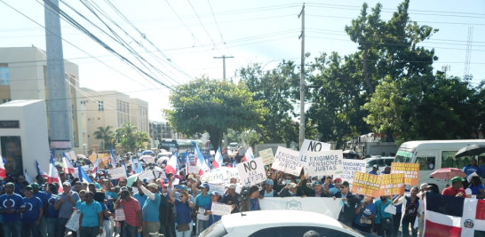 Marcha del Colegio Medico Dominicano (CMD).