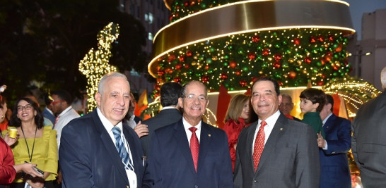 Manuel Gómez Copello, José Alcántara Almánzar y Roberto Pelliccione.