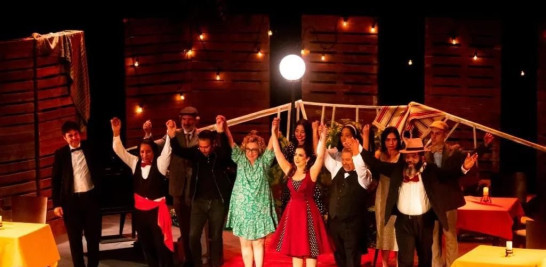 La pieza teatral "Las grayas" se presentó en la sala Ravelo del Teatro Nacional, con dirección de Pilar
Pineeda.
