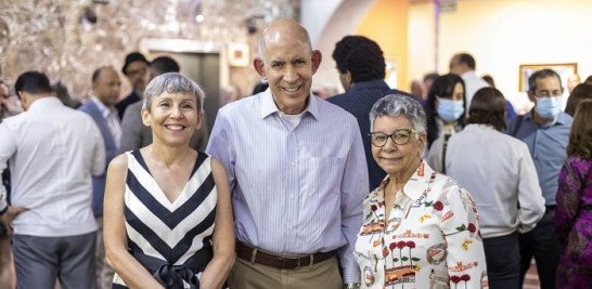 Guadalupe Casasnovas, José Aponte y Mayra Johnson