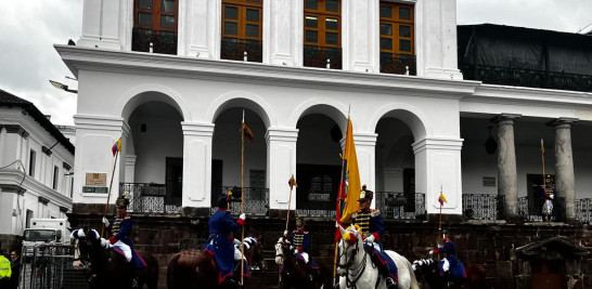 Cambio de Guardia en el Quito Colonial. Foto: Ashley Presinal.