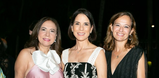 Maripili Bellapart, Belinda Brugal y Pilar Camarero.