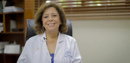 Doctora Emma Guzmán, presidenta del Patronato de Lucha contra la Lepra.