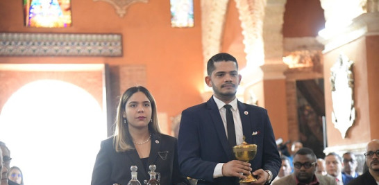 Karla Santini y Francisco Reyes.