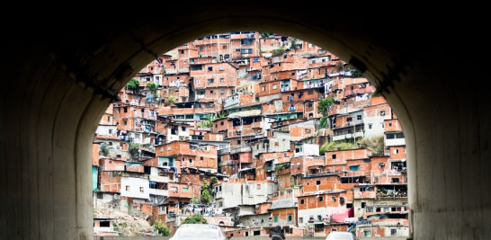 Las favelas, al este de la ciudad.